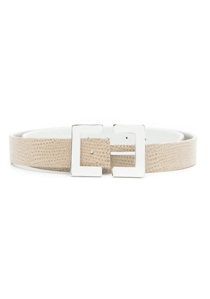 Sarah Chofakian SC reversible belt - White