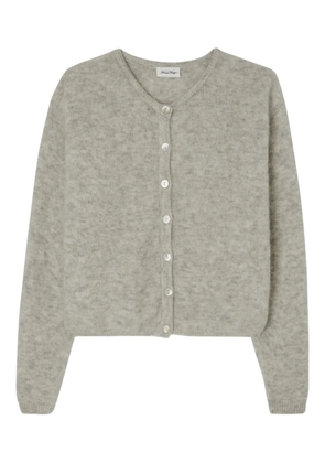 American Vintage Vitow crew-neck cardigan - Grey