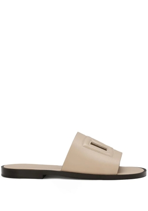 Dolce & Gabbana leather sandals - Neutrals