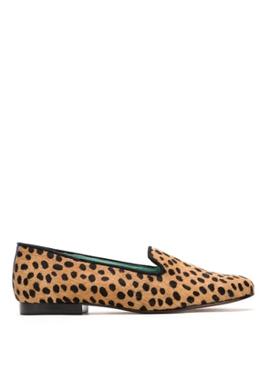 Bird&Co animal print loafers - Neutrals