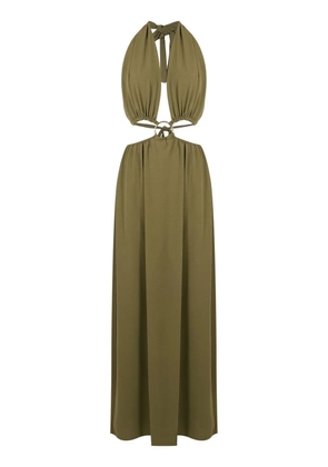 Olympiah cut-out maxi dress - Green