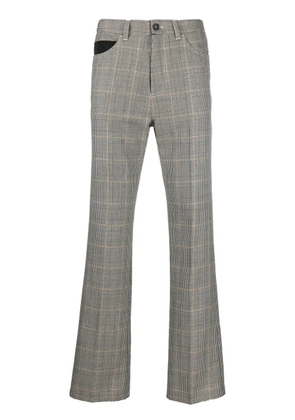 Marni Prince of Wales straight leg trousers - Black