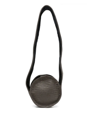 Sarah Chofakian Soul interwoven crossbody bag - Green