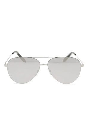 Victoria Beckham Eyewear pilot-frame sunglasses - Silver