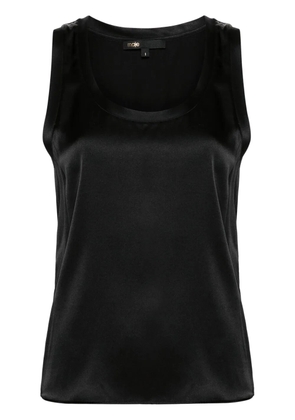 Maje silk tank top - Black