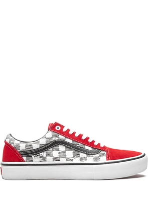 Vans Old Skool Pro 'Sketched Checkerboard' sneakers - Red