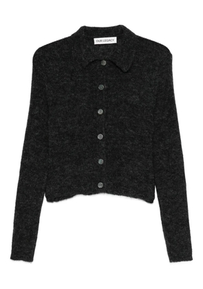 OUR LEGACY Mazzy button cardigan - Grey