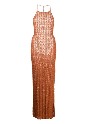 Cult Gaia Demi crochet dress - Orange