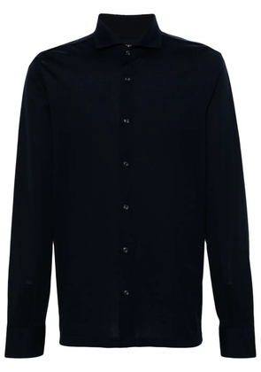 Boggi Milano piqué-weave shirt - Blue