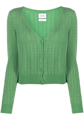 Barrie V-neck cashmere cardigan - Green