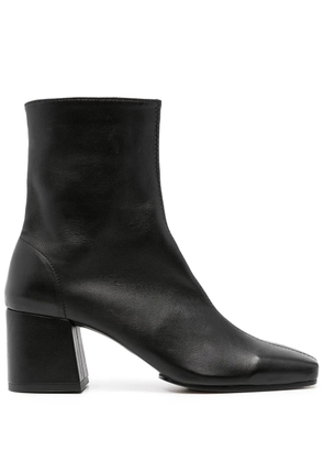 Souliers Martinez Tierra 60mm leather ankle boots - Black
