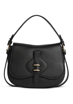Coccinelle small Mavery buckle-detail shoulder bag - Black