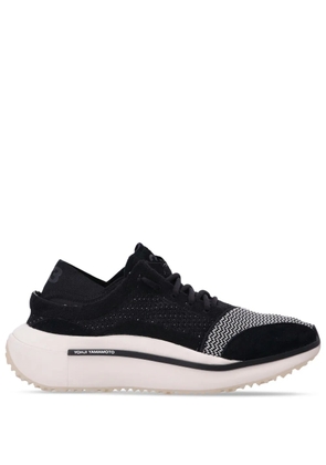 Y-3 Qisan knitted low-top sneakers - Black