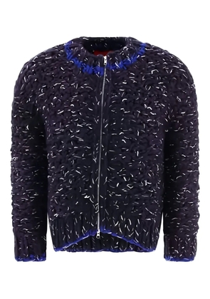 Eckhaus Latta knitted bomber - Blue