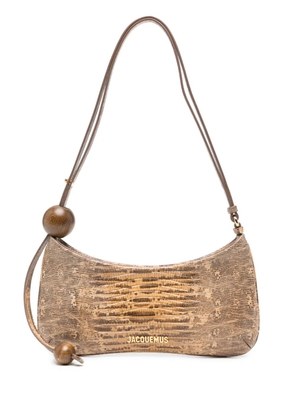 Jacquemus Le Bisou Perle shoulder bag - Brown