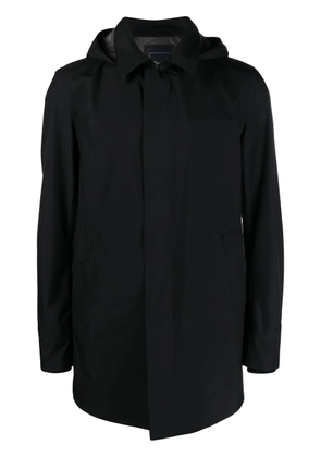 Herno hooded raincoat - Black