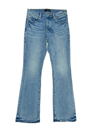 Purple Brand whiskering-effect jeans - Blue