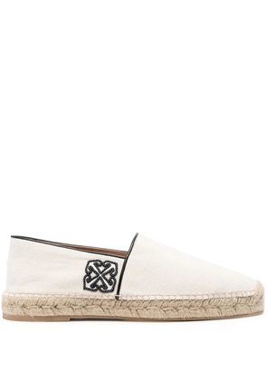 Off-White Anglette canvas espadrilles