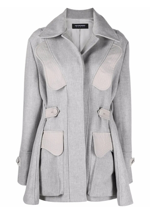 Kiko Kostadinov Gellhorn fitted jacket - Grey