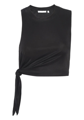RTA knot-detailing cropped top - Black