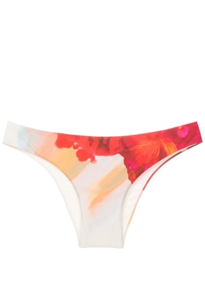 Lenny Niemeyer floral-print bikini bottoms - Orange