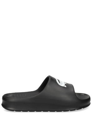 Lacoste logo-print slides - Black