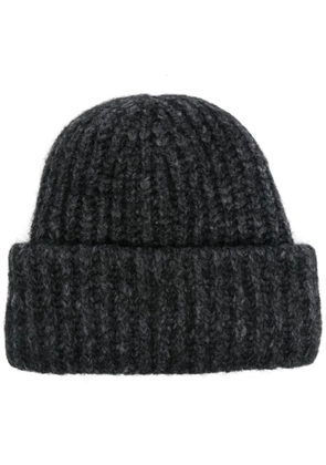 Sunflower mélange-effect beanie hat - Grey