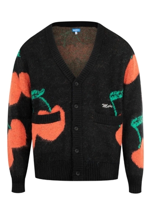 MARKET Double Cherries V-neck cardigan - Black
