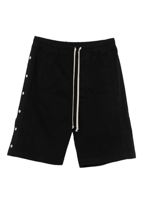 Rick Owens DRKSHDW button-fastening drawstring shorts - Black