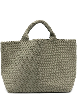 NAGHEDI medium St. Barths woven tote bag - Green