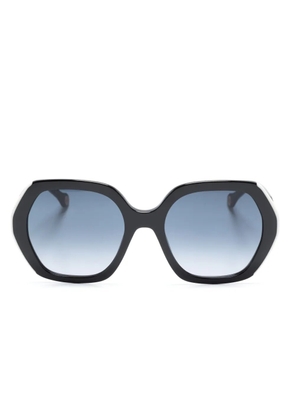 Carolina Herrera oversized-frame gradient sunglasses - Black