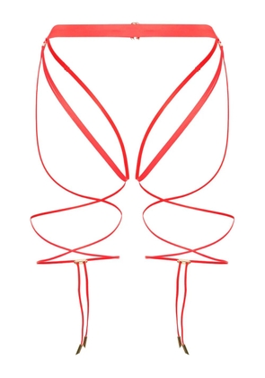 Maison Close French Kiss open panties - Red