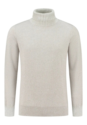 Doriani Cashmere roll-neck sweater - Neutrals
