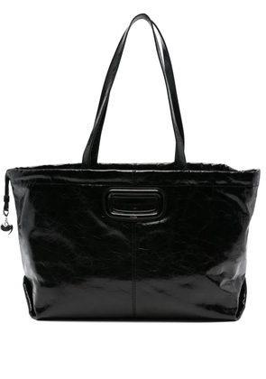 Maje cut-out tote bag - Black