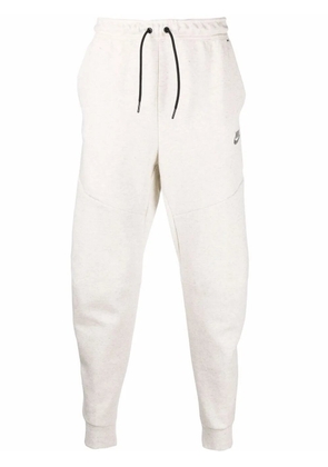 Nike Swoosh logo detail track pants - Neutrals