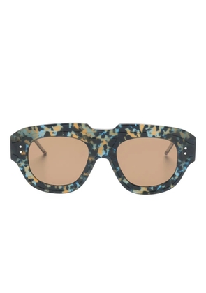Thom Browne Eyewear geometric sunglasses - Blue
