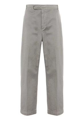 Thom Browne RWB stripe cotton chinos - Grey