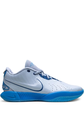 Nike LeBron 21 GS 'Light Armory Blue/Blue Hero' sneakers - Grey
