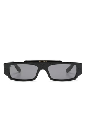 Gucci Eyewear rectangle-frame sunglasses - Black