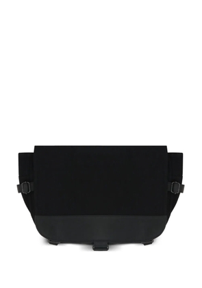 Yohji Yamamoto leather shoulder bag - Black