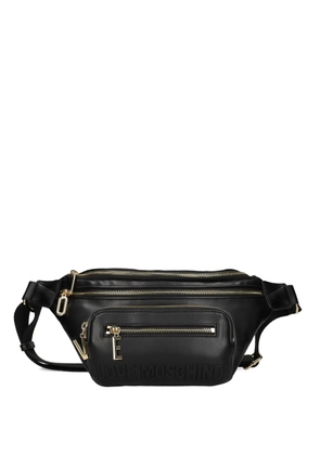 Love Moschino zip-charm belt bag - Black
