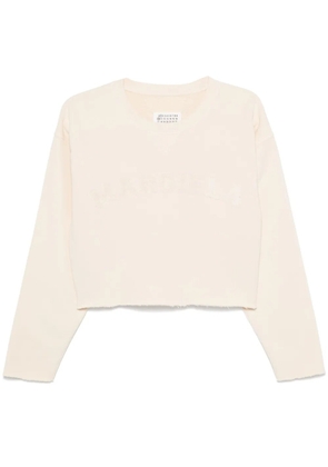 Maison Margiela Firm sweatshirt - Neutrals