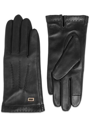 Lancel Gants Femme cashmere gloves - Black