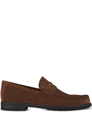 To Boot New York suede penny loafers - Brown