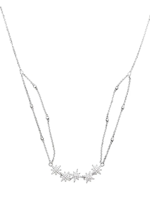 APM Monaco crystal-embellished star necklace - Silver