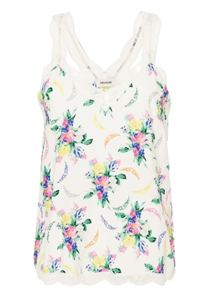 Zadig&Voltaire Chou floral-print blouse - Neutrals