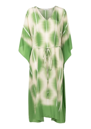 Lenny Niemeyer abstract-print beach cover-up - Green