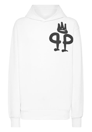Philipp Plein King hoodie - White