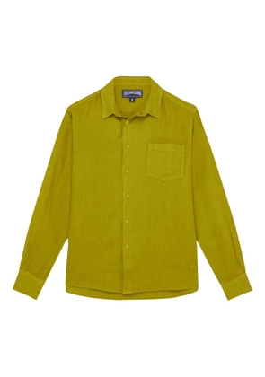 Vilebrequin chest-pocket embroidered shirt - Green