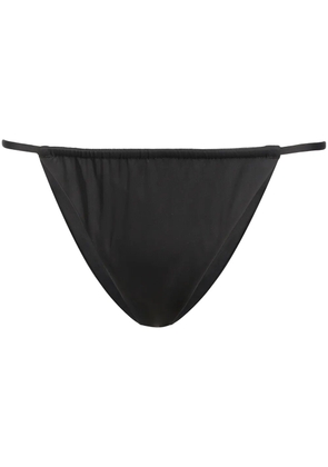 Cult Gaia Liza slip-on bikini briefs - Black